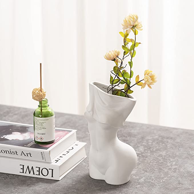 Have You Seen My Silhouette Ceramic Vase