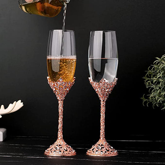Genuine Crystal Champagne Glass